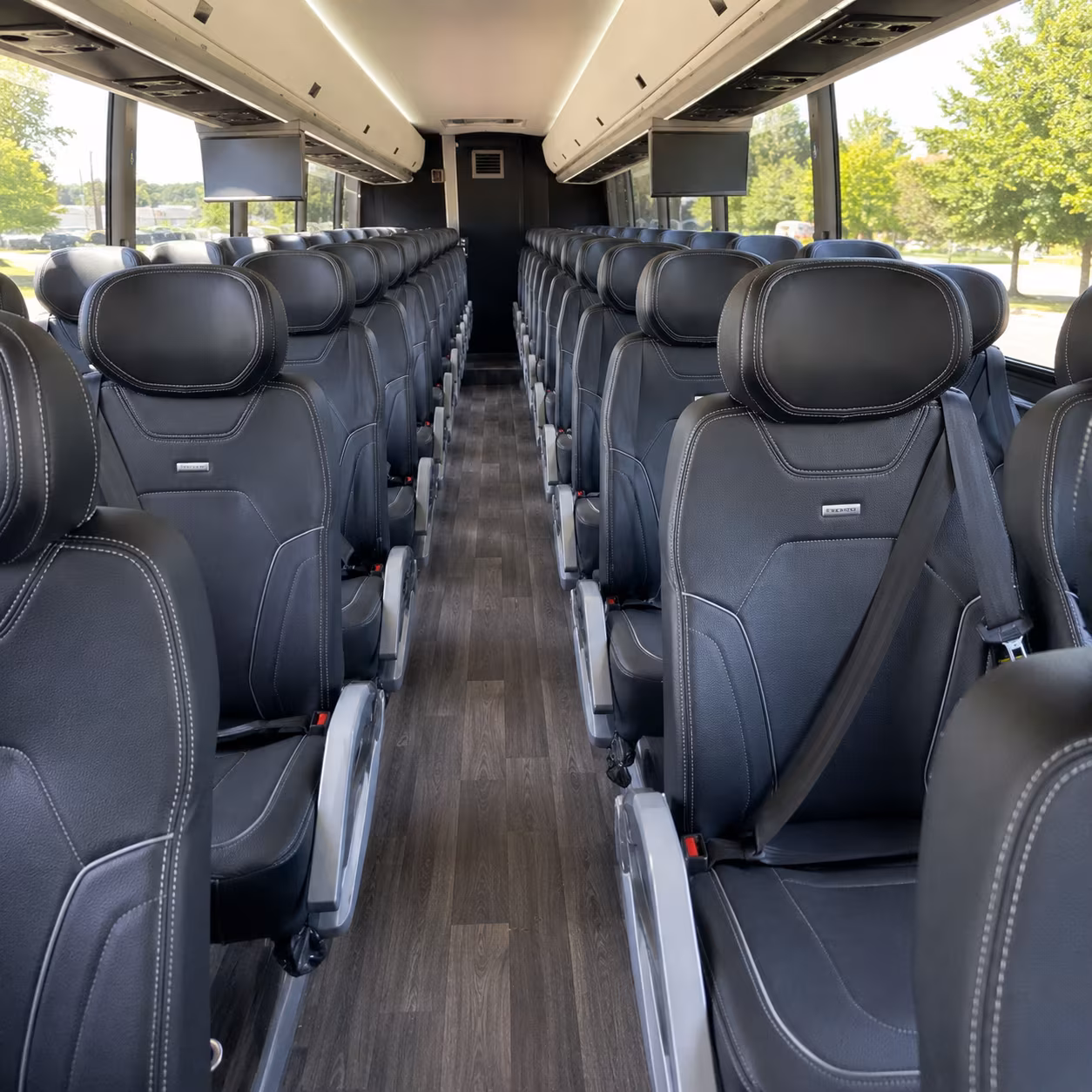 nashua charter bus interior gallery
